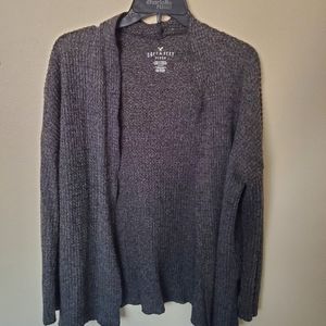 Dark gray cardigan